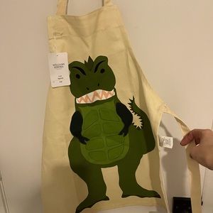 Kids aprons , mini was worn once and the dinosaur has never been worn